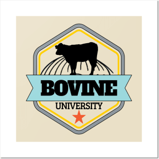 Bovine University Posters and Art